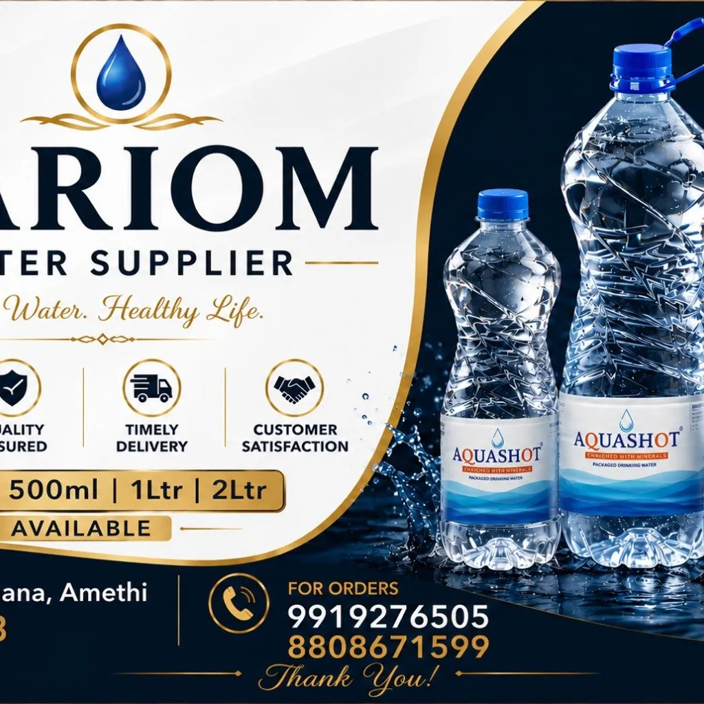 Hariom Water Agency — water supplier in Gomti Nagar, Lucknow